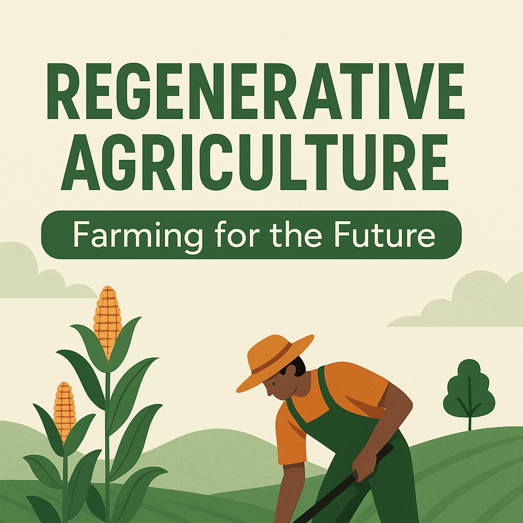 Regenerative Agriculture - Farming for the Future Regenerative Agriculture: Farming for the Future