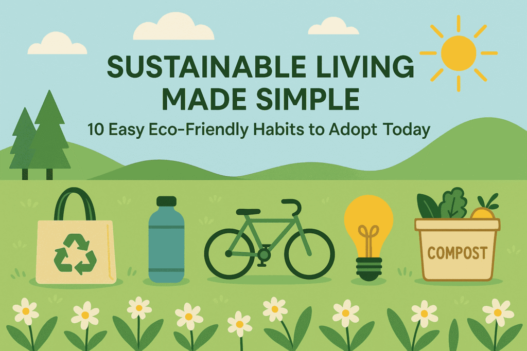 Sustainable Living Made Simple: 10 Easy Eco-Friendly Habits to Adopt ...