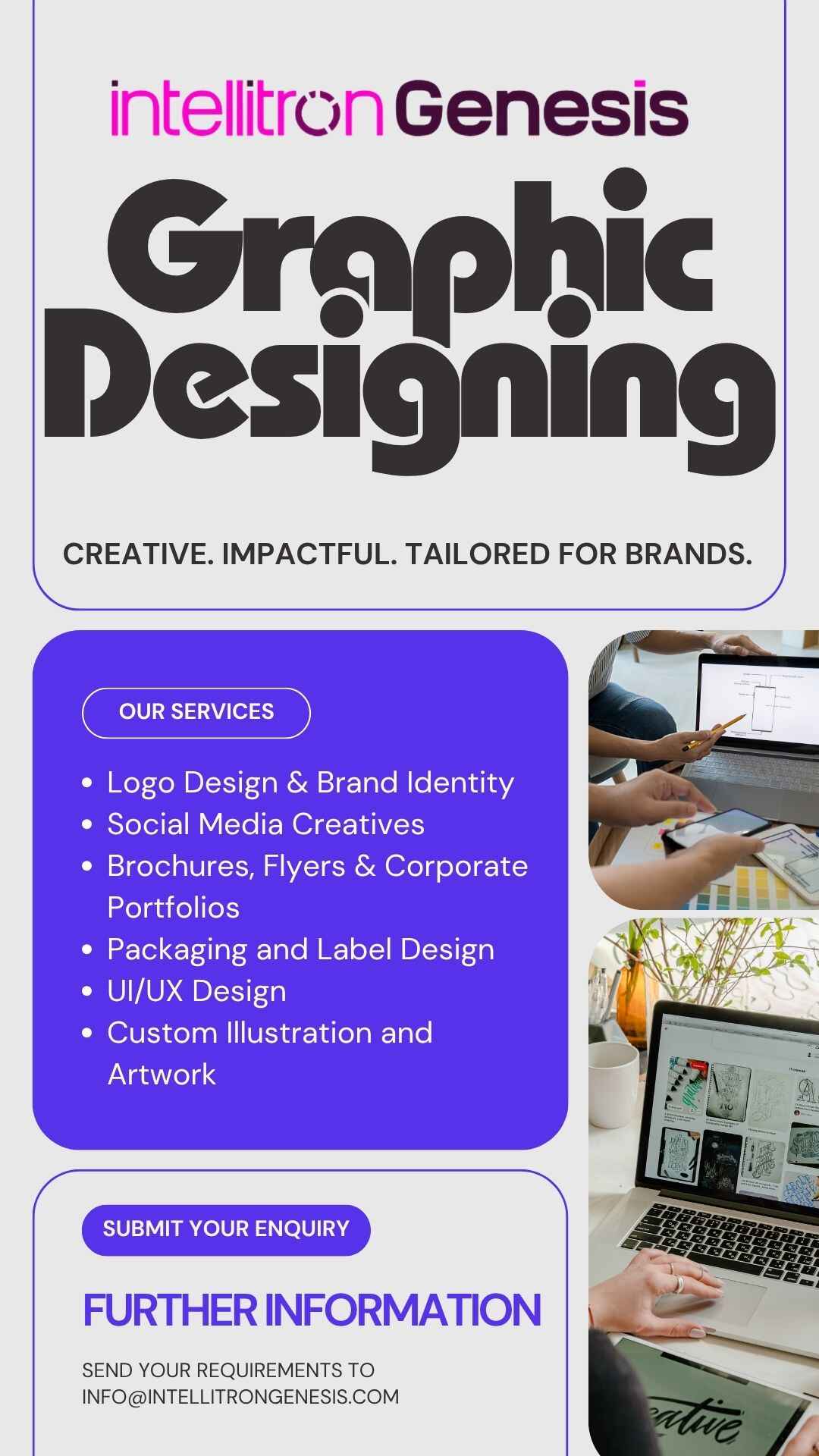 Graphic Designing Services in Mumbai - Intellitron Genesis