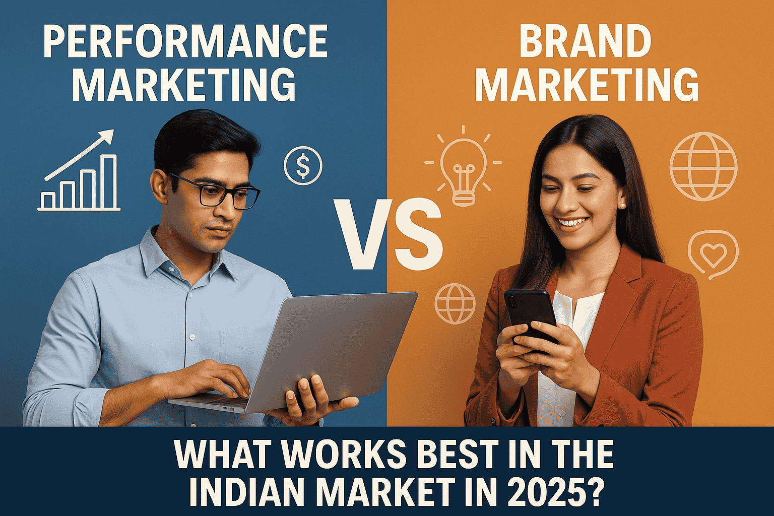 Performance Marketing vs Brand Marketing - What Works Best in the Indian Market in 2025 Post Performance Marketing vs Brand Marketing: What Works Best in the Indian Market in 2025